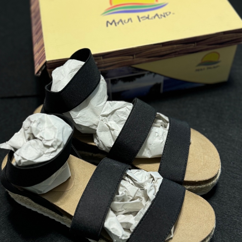 Maui Island Sandals Womens Size 9 BRAND NEW IN BOX